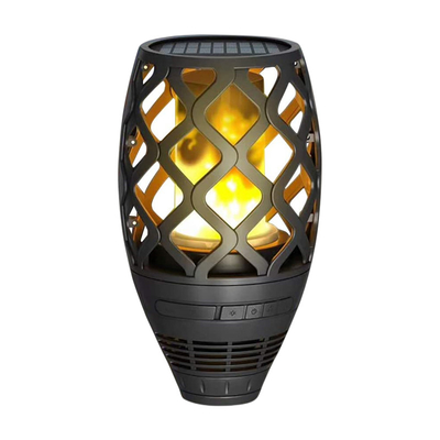 مصباح LED داخلي وخارجي يعمل بالطاقة الشمسية مع مكبر صوت TWS IP65