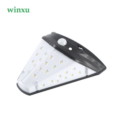 كبير زاوية واسعة 42led بالطاقة الشمسية الصمام الجدار الخفيفة 2700K لحديقة فناء