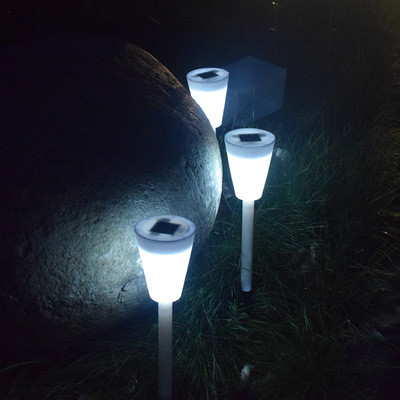 2700K جوفاء فراشة إدراج أضواء حديقة الشمسية LED ملونة