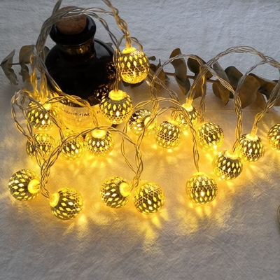 3V LED تعمل بالطاقة الشمسية أضواء سلسلة الجنية الزخرفية سلسلة قابلة للربط 100lm