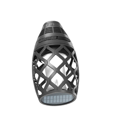 3 واتس مكبر صوت محمول يعمل بالطاقة الشمسية LED وامض مصباح تخييم للحدائق
