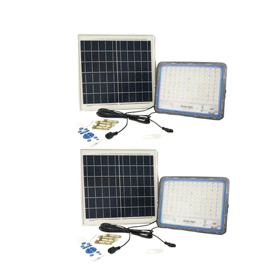 مقاوم للماء IP67 الشمسية LED الأضواء الكاشفة الضوء الأبيض 360LED 6500K وضع التوقيت 3h / 5h / 8h