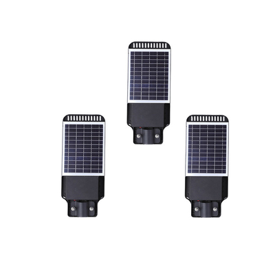 Super Bright Solar Powered Street Light IP65 50000h وقت العمل 100lm / w