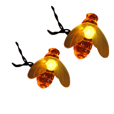 عيد الهالوين عطلة شجرة تعمل بالطاقة الشمسية سلسلة أضواء LED الذكية شكل نجمة 20lm / w lP65
