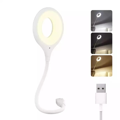 مصباح دراسة قابل للطي لحماية العين ، مصابيح طاولة ليلية موفرة للطاقة مع منفذ USB