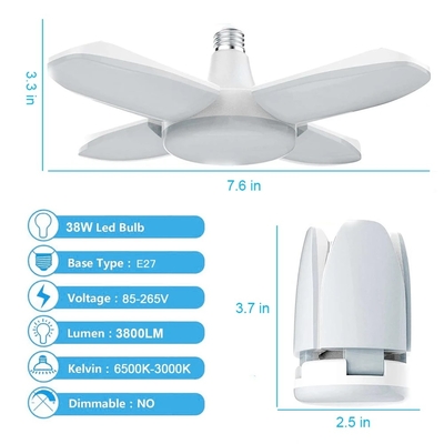 28W LED لمبة صناعية قابلة للطي مصباح طاولة لغرفة المعيشة المنزلية