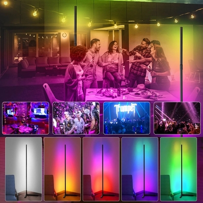 SMD5050 RGB الطاقة الشمسية LED الأضواء الكاشفة ديكور داخلي مصباح دائم