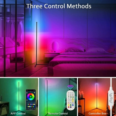 SMD5050 RGB الطاقة الشمسية LED الأضواء الكاشفة ديكور داخلي مصباح دائم