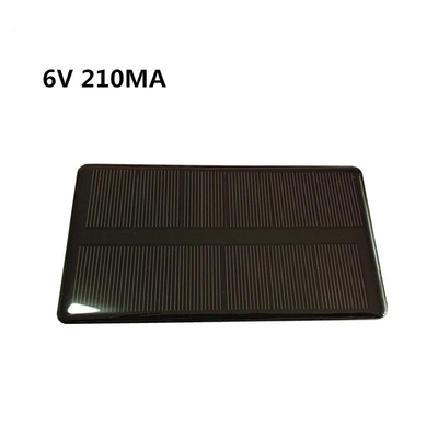 80 * 45mm شاحن لوحة للطاقة الشمسية الكريستالات 5V 60MA لتوليد الكهرباء المصغرة