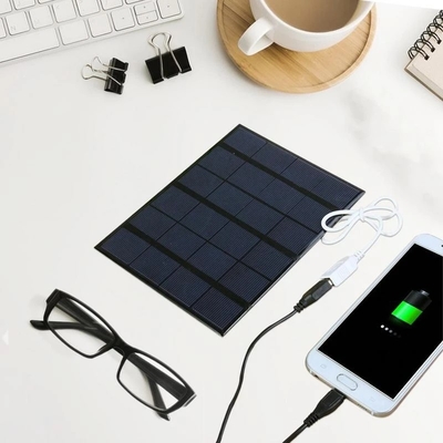 Polysilicon Solar Panel Charger DIY بالطاقة الشمسية لبنك الطاقة للهاتف