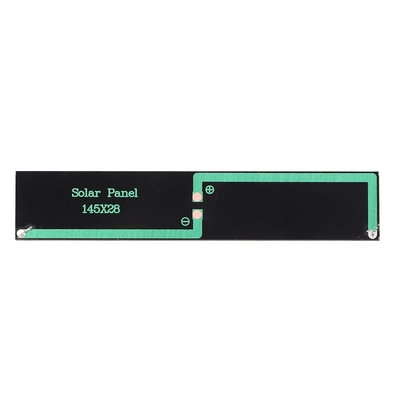 0.5W 2.5V 145 * 28mm في الهواء الطلق شاحن محمول للطاقة الشمسية لبنك الطاقة